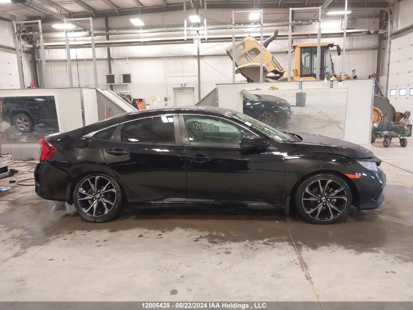 2020 Honda Civic Sedan VIN: 2HGFC2F8XLH013575 Lot: 12005428