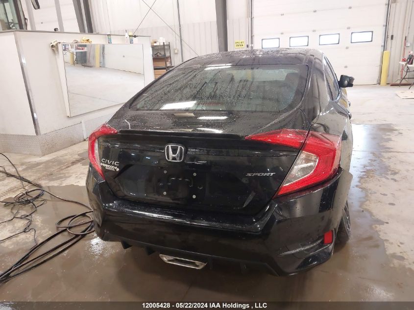 2020 Honda Civic Sedan VIN: 2HGFC2F8XLH013575 Lot: 12005428