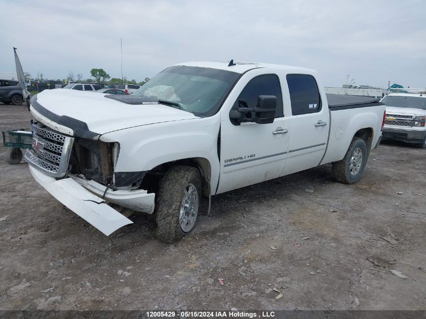 2012 GMC Sierra 2500Hd Denali VIN: 1GT125E84CF114482 Lot: 12005429