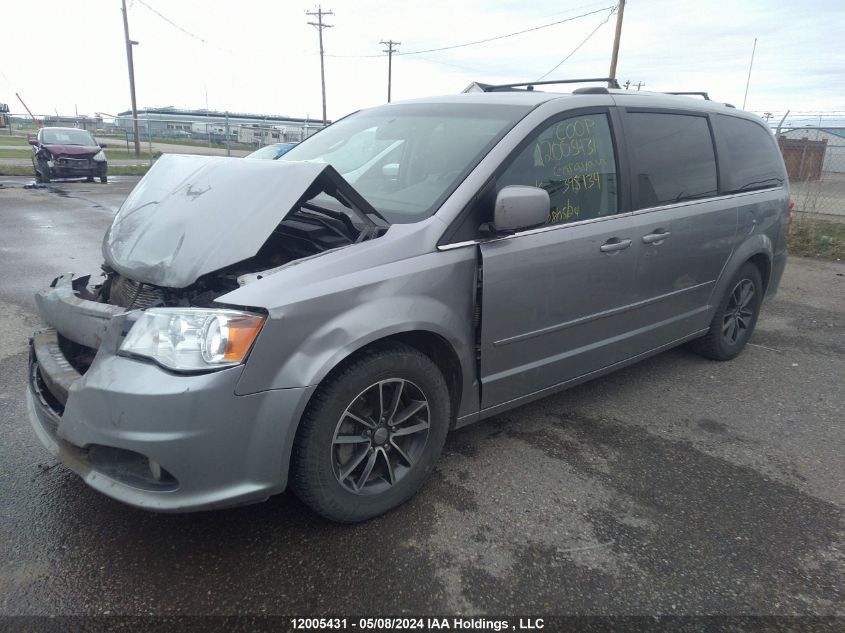 2016 Dodge Grand Caravan Se/Sxt VIN: 2C4RDGBG0GR395134 Lot: 12005431