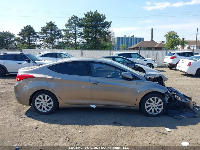 2013 Hyundai Elantra Gl VIN: 5NPDH4AE0DH302683 Lot: 12005440