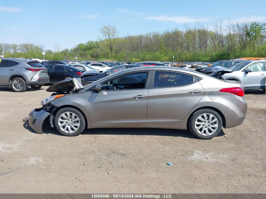 2013 Hyundai Elantra Gl VIN: 5NPDH4AE0DH302683 Lot: 12005440