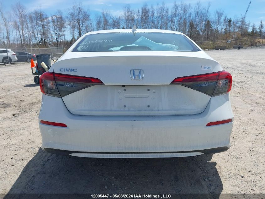 2022 Honda Civic Sedan VIN: 2HGFE2F24NH123546 Lot: 12005447