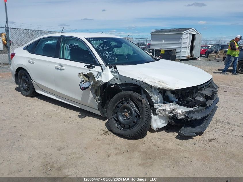 2022 Honda Civic Sedan VIN: 2HGFE2F24NH123546 Lot: 12005447