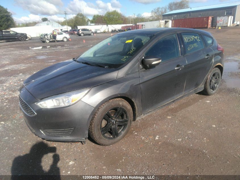 2015 Ford Focus Se VIN: 1FADP3K24FL376792 Lot: 12005452