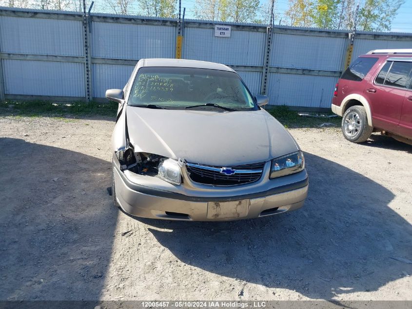 2002 Chevrolet Impala VIN: 2G1WF55E229164359 Lot: 12005457