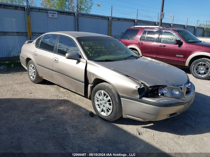 2002 Chevrolet Impala VIN: 2G1WF55E229164359 Lot: 12005457