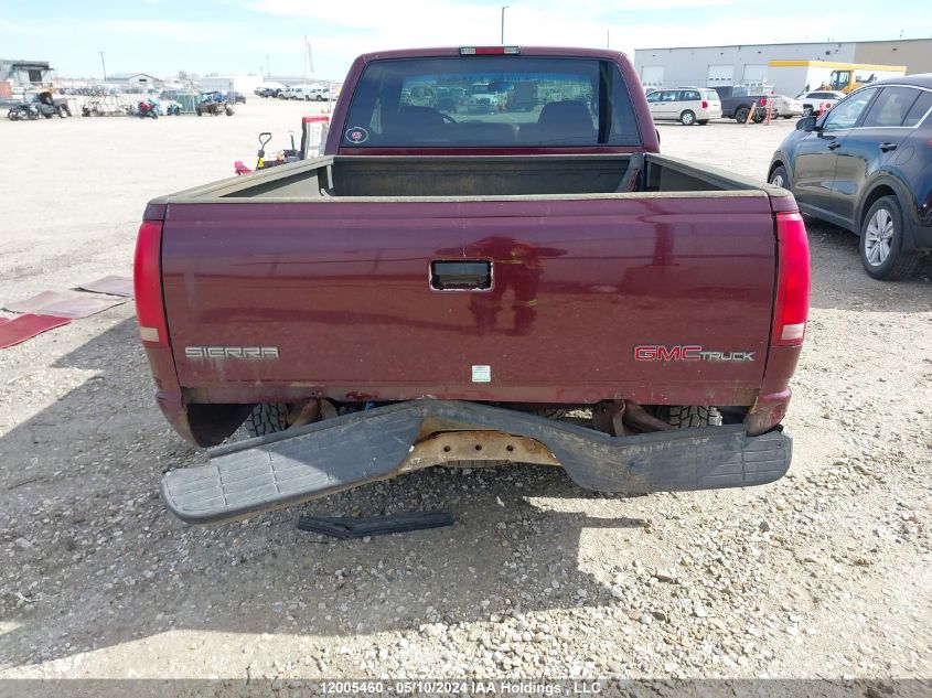 1997 GMC Sierra 1500 VIN: 2GTEC19R2V1560229 Lot: 12005460