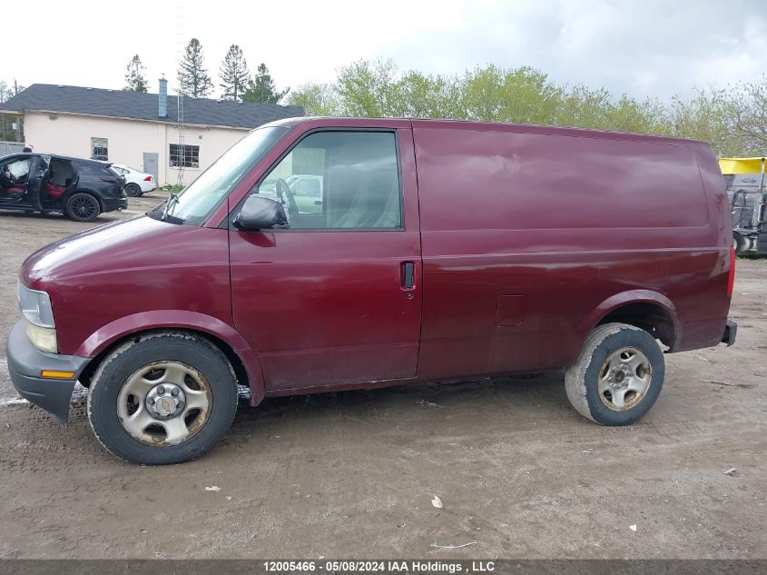 2003 Chevrolet Astro Cargo Van VIN: 1GCDL19X13B124205 Lot: 12005466