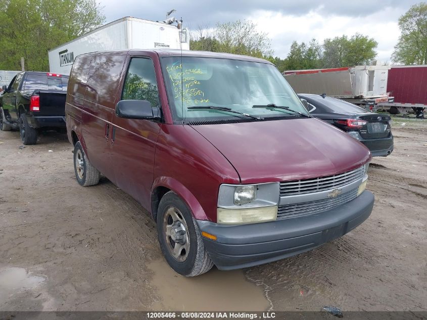 2003 Chevrolet Astro Cargo Van VIN: 1GCDL19X13B124205 Lot: 12005466