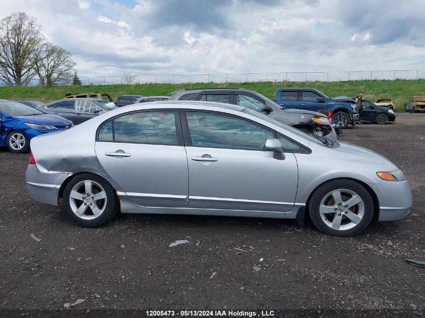 2007 Honda Civic Sdn VIN: 2HGFA16507H020238 Lot: 12005473