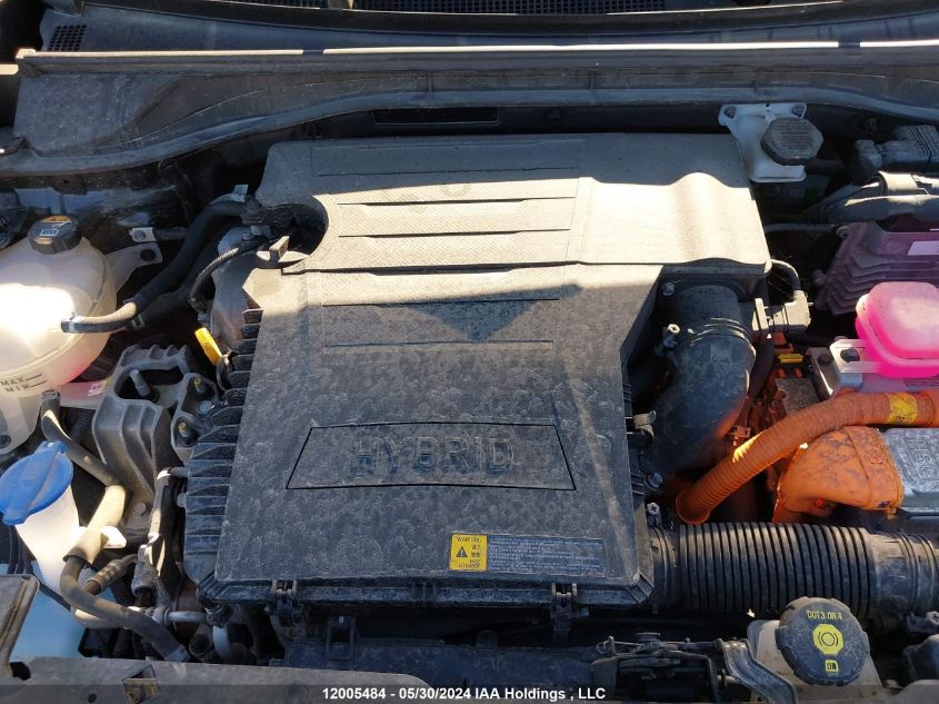 2022 Kia Niro Lx/Lxs/Lxs Se VIN: KNDCB3LC7N5543449 Lot: 12005484