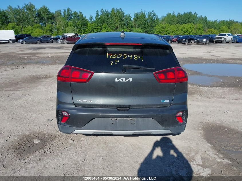 2022 Kia Niro Lx/Lxs/Lxs Se VIN: KNDCB3LC7N5543449 Lot: 12005484