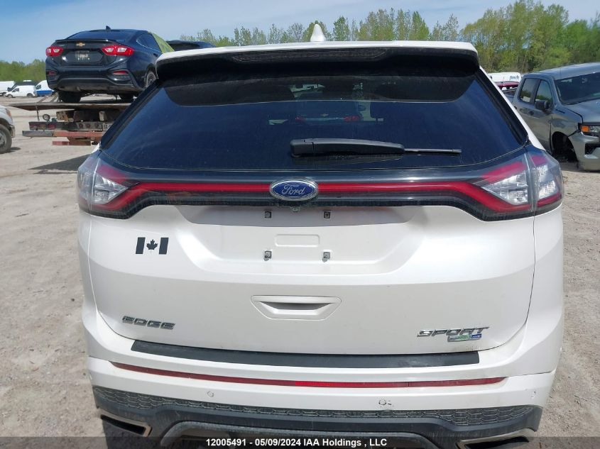2018 Ford Edge Sport VIN: 2FMPK4AP2JBC03852 Lot: 12005491