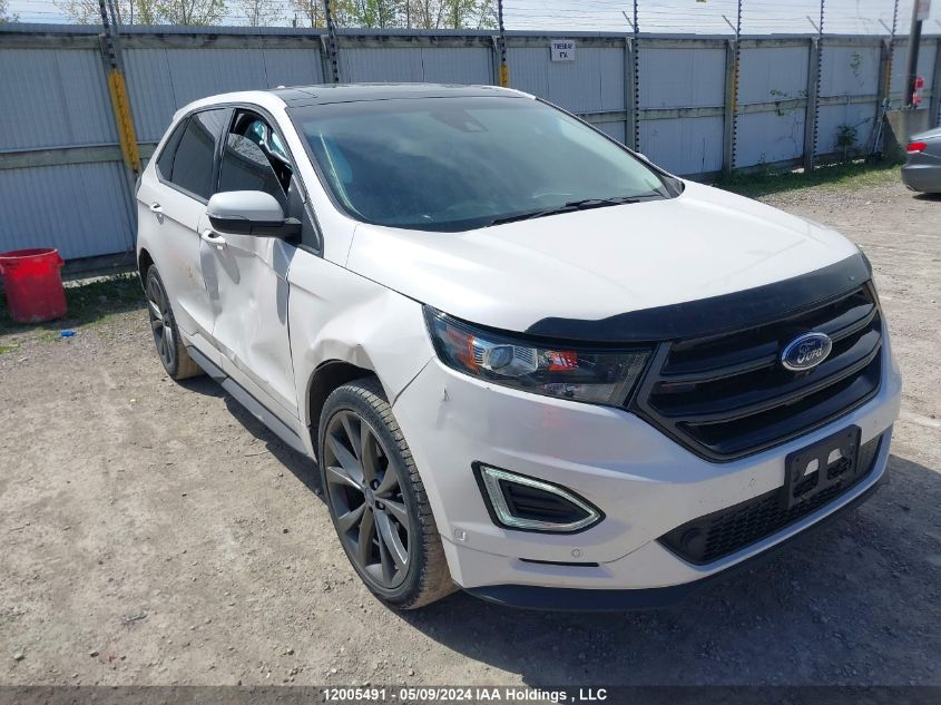 2018 Ford Edge Sport VIN: 2FMPK4AP2JBC03852 Lot: 12005491