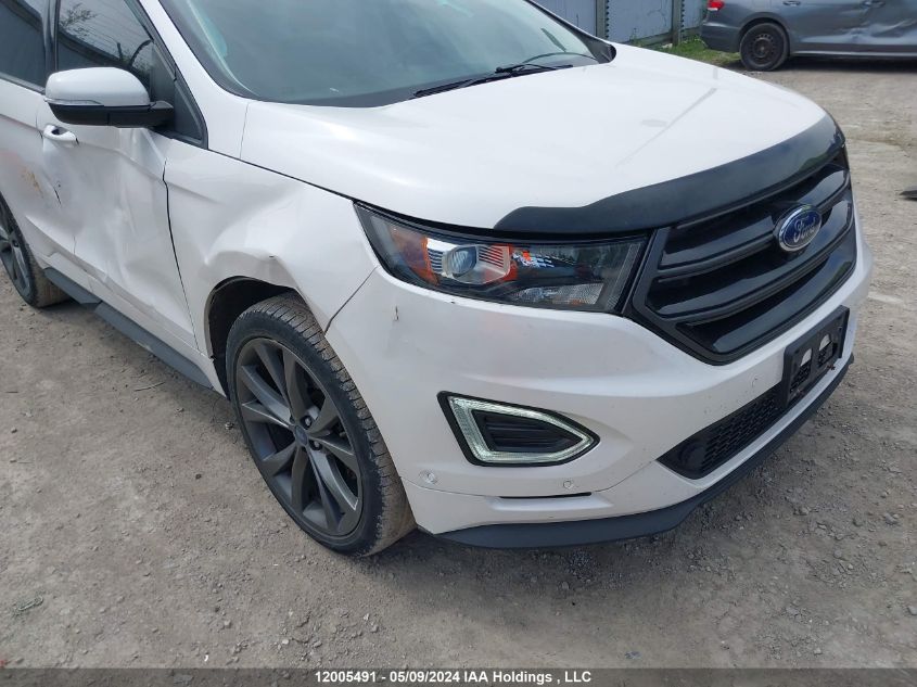 2018 Ford Edge Sport VIN: 2FMPK4AP2JBC03852 Lot: 12005491