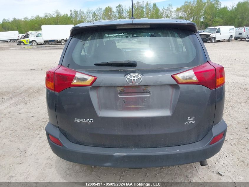 2015 Toyota Rav4 Le VIN: 2T3BFREV4FW266075 Lot: 12005497