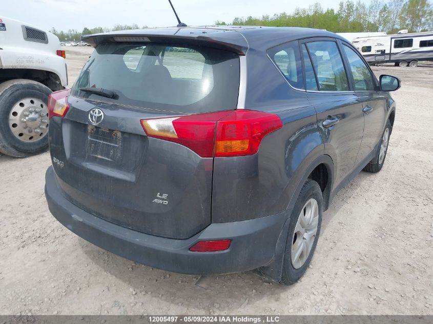 2015 Toyota Rav4 Le VIN: 2T3BFREV4FW266075 Lot: 12005497