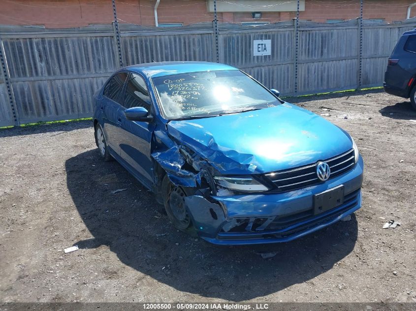 2017 Volkswagen Jetta Sedan VIN: 3VW2B7AJ9HM326372 Lot: 12005500