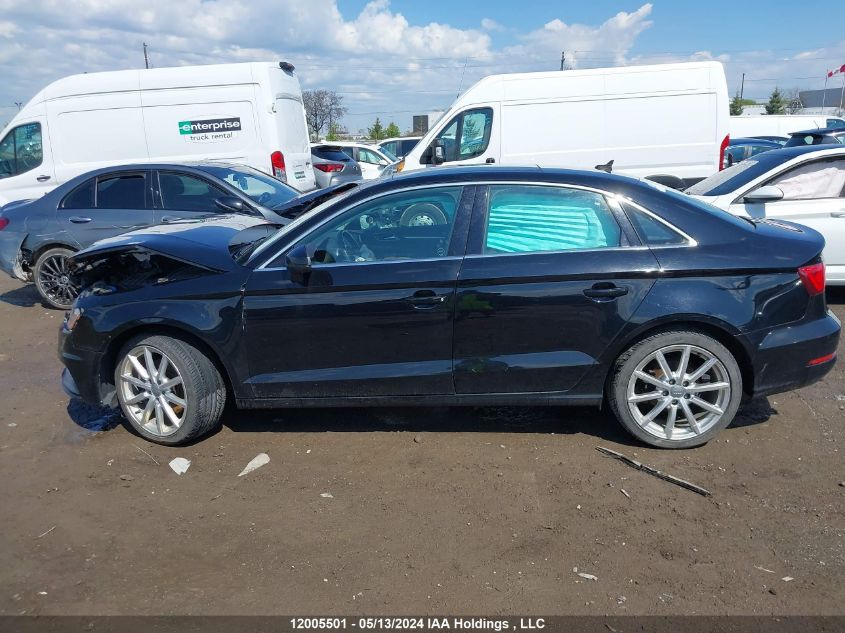 2016 Audi A3 VIN: WAUF8GFFXG1105234 Lot: 12005501