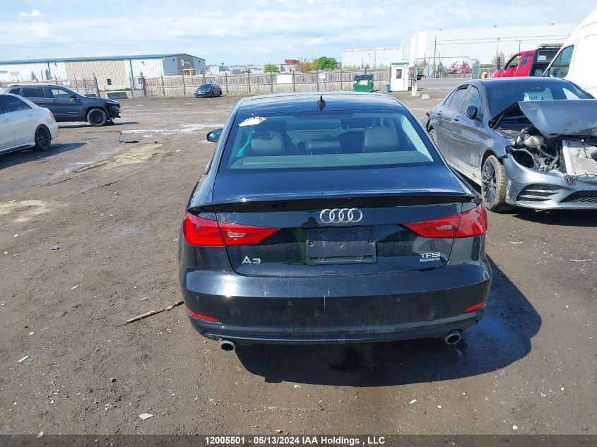 2016 Audi A3 VIN: WAUF8GFFXG1105234 Lot: 12005501