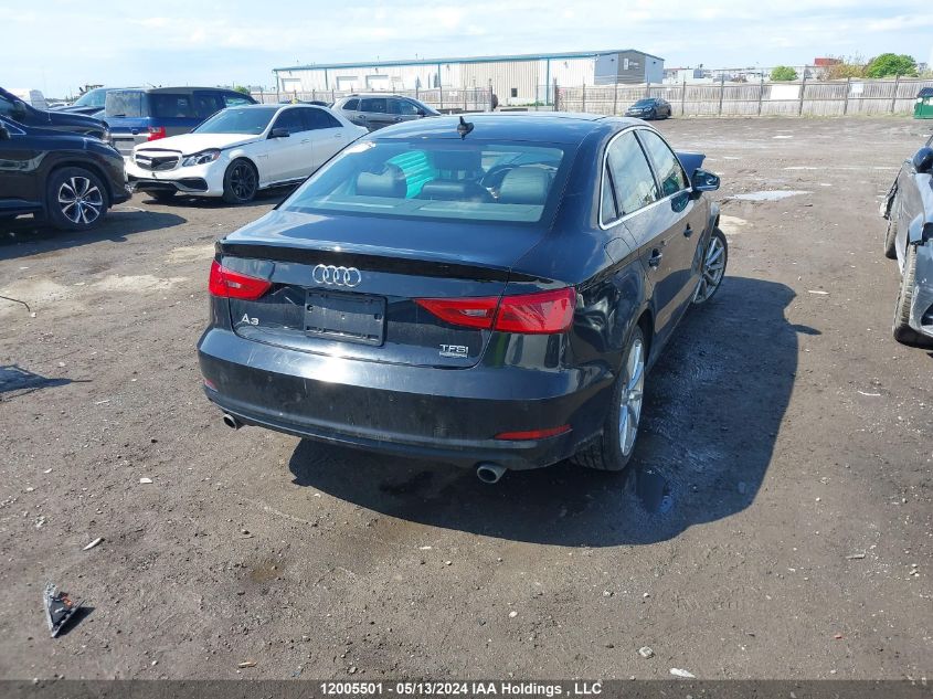 2016 Audi A3 VIN: WAUF8GFFXG1105234 Lot: 12005501