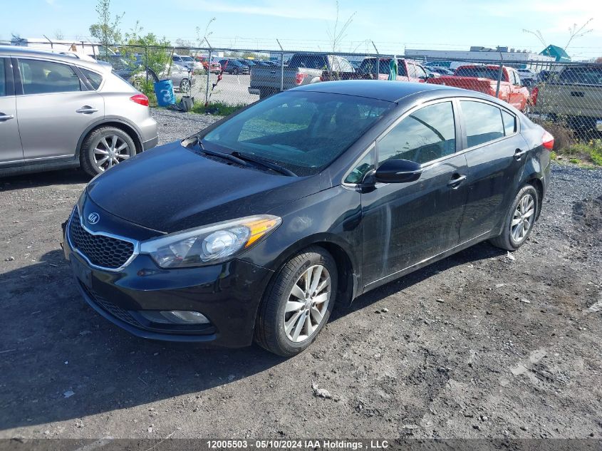 2015 Kia Forte VIN: KNAFX4A65F5424377 Lot: 12005503