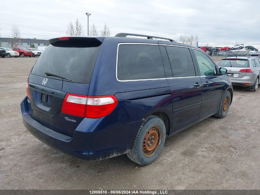 2006 Honda Odyssey VIN: 5FNRL38656B506541 Lot: 12005510