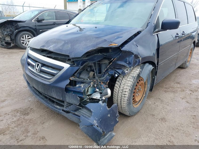 2006 Honda Odyssey VIN: 5FNRL38656B506541 Lot: 12005510