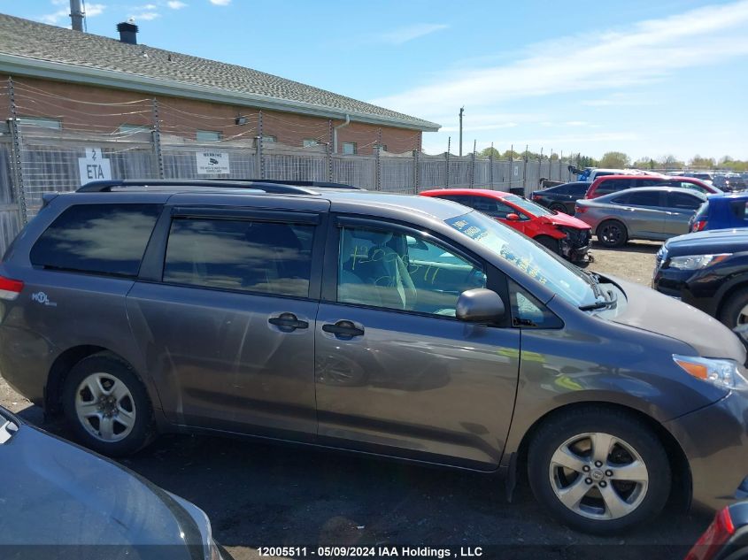 2013 Toyota Sienna VIN: 5TDZK3DC6DS318618 Lot: 12005511