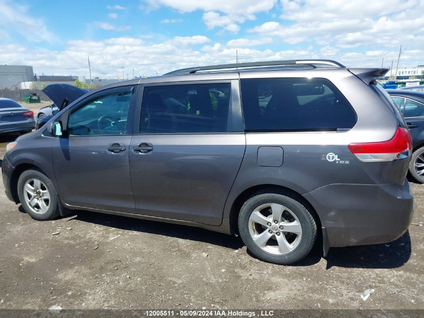 2013 Toyota Sienna VIN: 5TDZK3DC6DS318618 Lot: 12005511