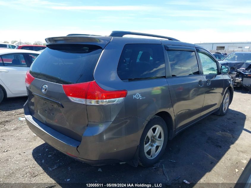 2013 Toyota Sienna VIN: 5TDZK3DC6DS318618 Lot: 12005511