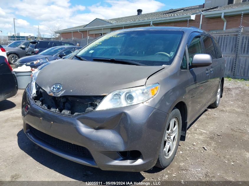 2013 Toyota Sienna VIN: 5TDZK3DC6DS318618 Lot: 12005511