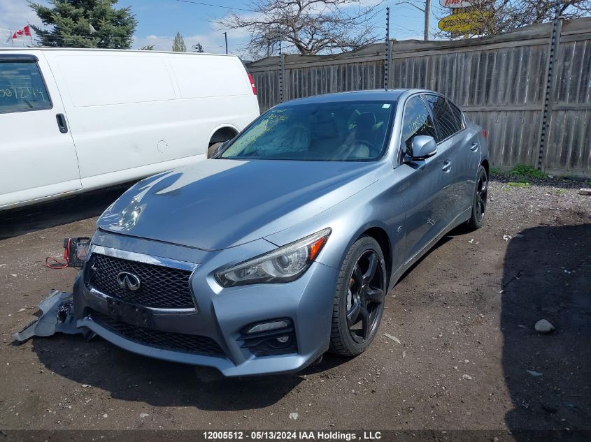 2016 Infiniti Q50 VIN: JN1EV7ARXGM343661 Lot: 12005512