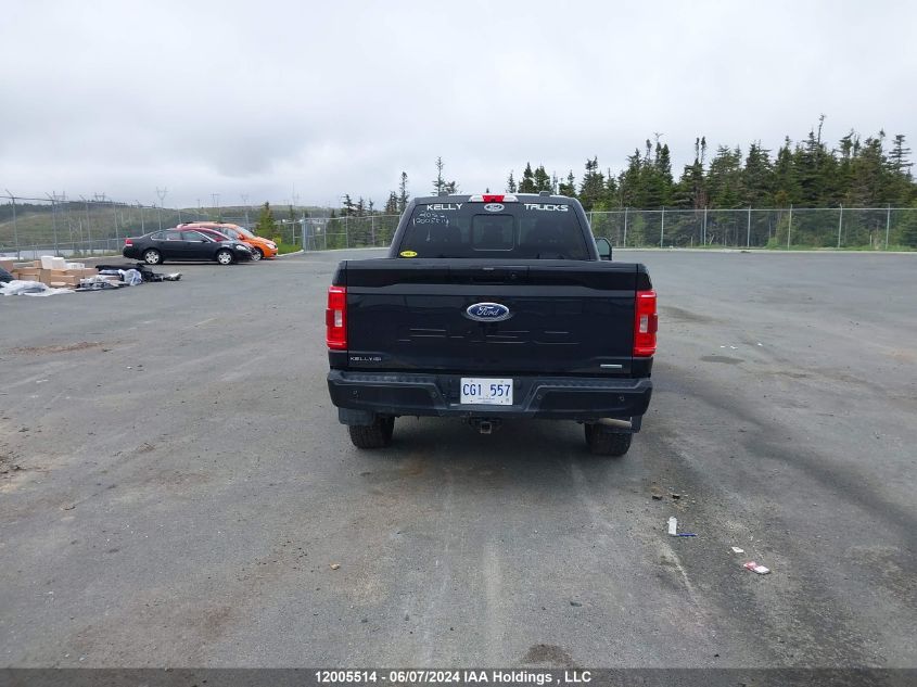 2022 Ford F-150 Xlt VIN: 1FTFW1E86NFB83793 Lot: 12005514