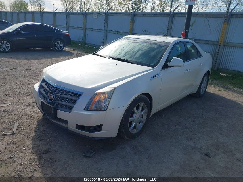 2008 Cadillac Cts Standard VIN: 1G6DM577480116175 Lot: 12005516