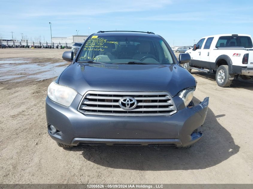 2008 Toyota Highlander V6 Sr5 VIN: JTEES44A982015781 Lot: 12005526