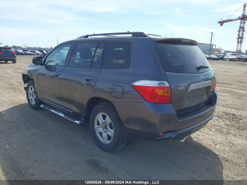 2008 Toyota Highlander V6 Sr5 VIN: JTEES44A982015781 Lot: 12005526