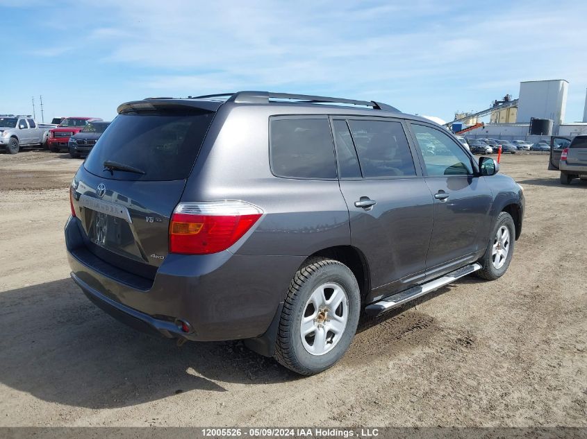 2008 Toyota Highlander V6 Sr5 VIN: JTEES44A982015781 Lot: 12005526