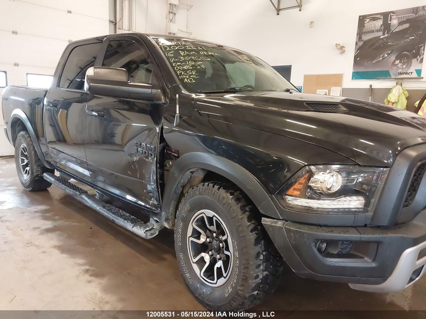 2016 Ram 1500 Rebel VIN: 1C6RR7YT1GS309602 Lot: 12005531