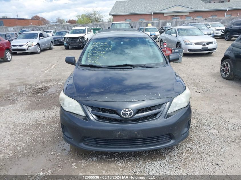 2011 Toyota Corolla VIN: 2T1BU4EE5BC605147 Lot: 12005536