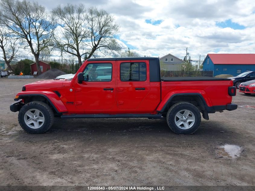 2021 Jeep Gladiator Sport VIN: 1C6JJTAG9ML508641 Lot: 12005543