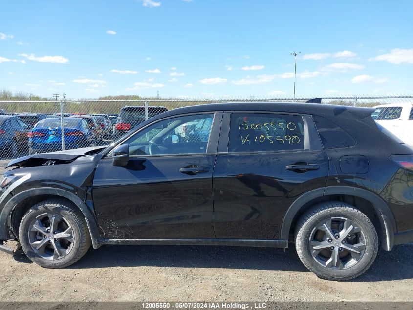 2024 Honda Hr-V VIN: 3CZRZ2H54RM105590 Lot: 12005550