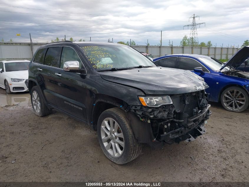 2017 Jeep Grand Cherokee Limited VIN: 1C4RJFBG2HC932793 Lot: 12005553