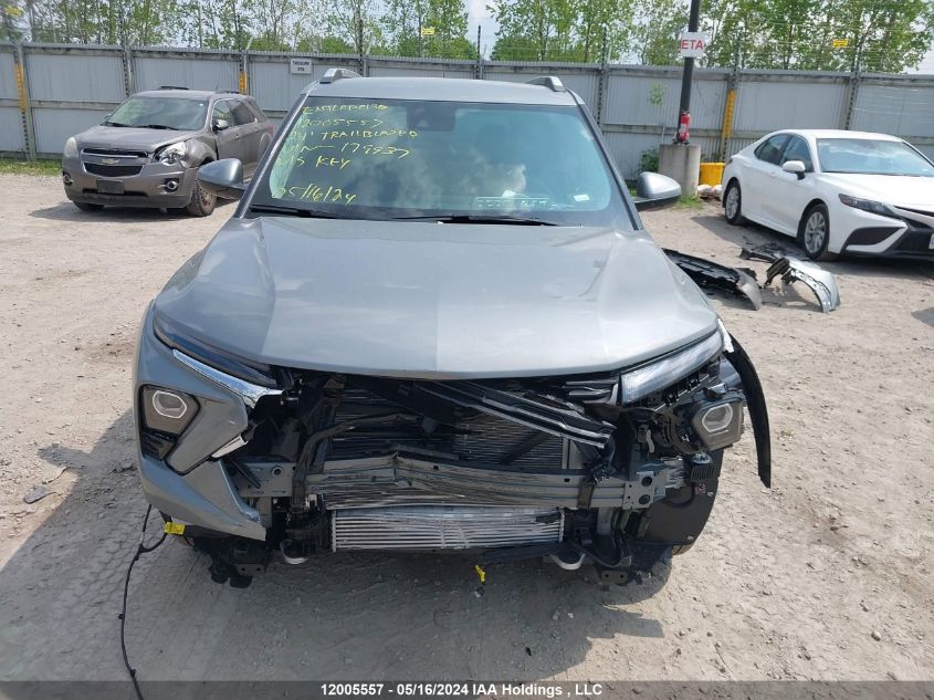 2024 Chevrolet Trailblazer VIN: KL79MRSL0RB179937 Lot: 12005557