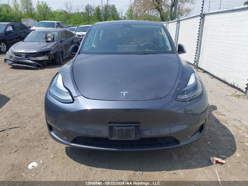 2022 Tesla Model Y VIN: 7SAYGDEF7NF494985 Lot: 12005560
