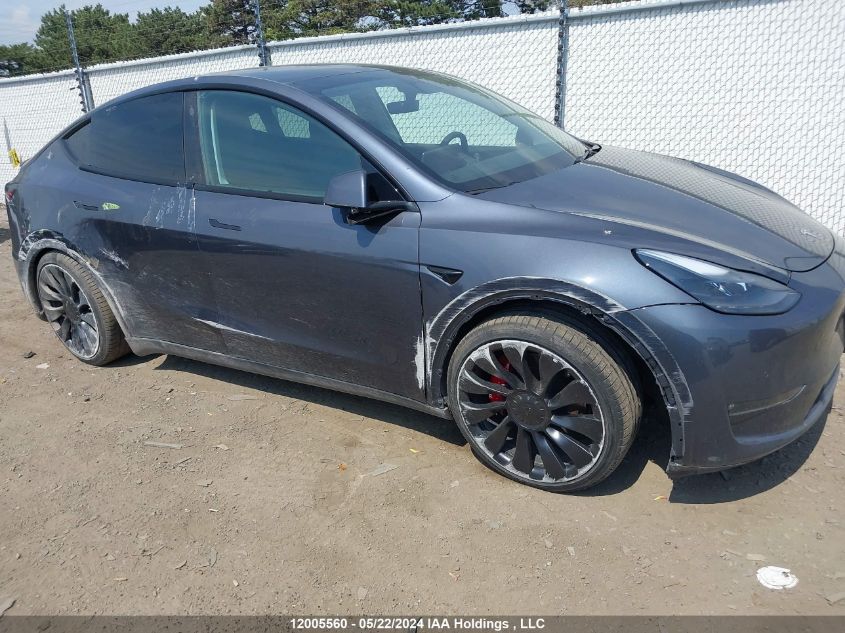 2022 Tesla Model Y VIN: 7SAYGDEF7NF494985 Lot: 12005560