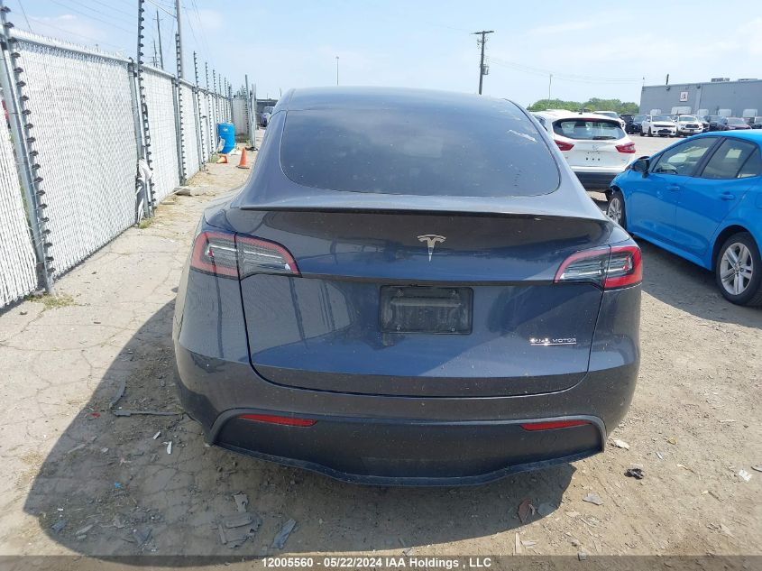 2022 Tesla Model Y VIN: 7SAYGDEF7NF494985 Lot: 12005560