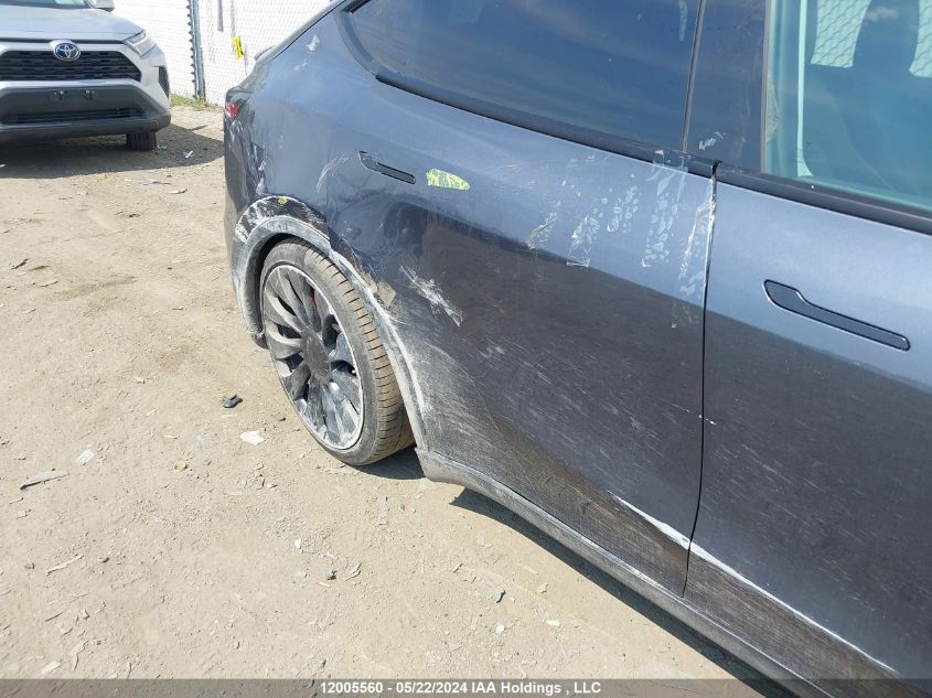 2022 Tesla Model Y VIN: 7SAYGDEF7NF494985 Lot: 12005560