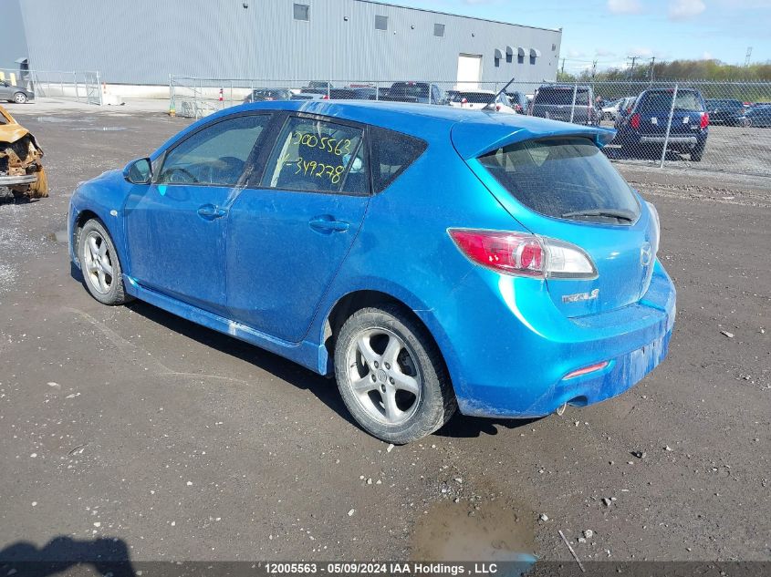 2010 Mazda 3 S VIN: JM1BL1H5XA1349278 Lot: 12005563